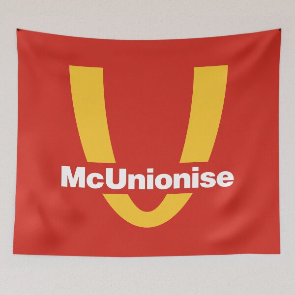 Item preview, Unionise McDonalds - Maccas Union designed and sold by Picket Club.