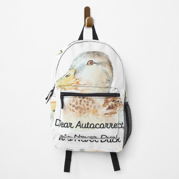 Item preview, Dear Autocorrect, It’s Never Duck. designed and sold by StuffWeMade.