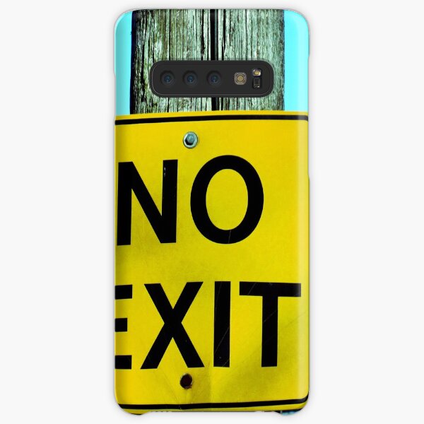 No Exit Street Sign Photograph Samsung Galaxy Snap Case