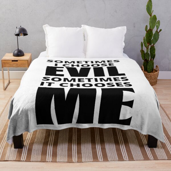 Item preview, Sometimes I Choose Evil designed and sold by BrimstoneAxe.