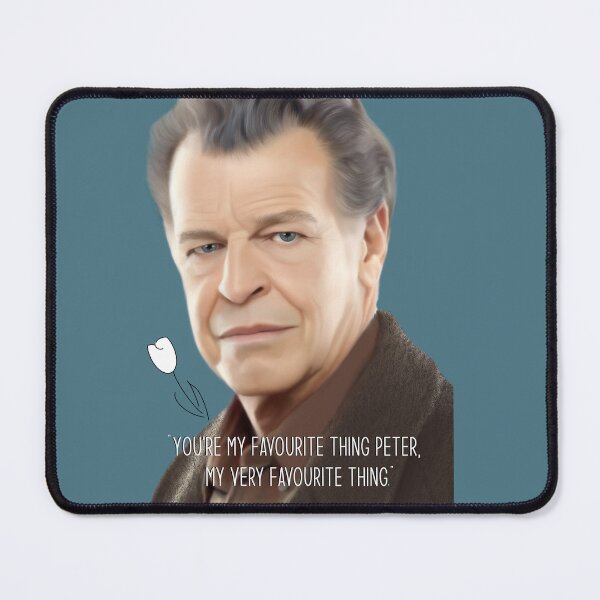 Item preview, Walter Quote Fringe TV Show Walter Bishop Forgiveness White Tulip Favourite Thing designed and sold by Lumen Nyx Art.