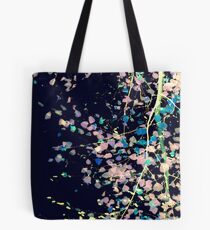 Nature Pattern # 4 - Birch (Blue) Tote Bag