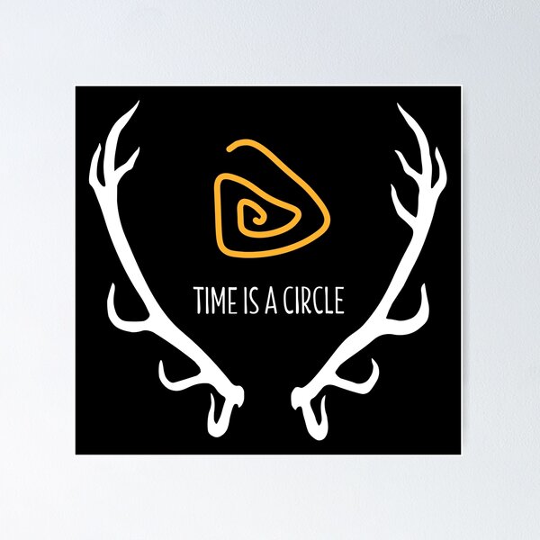 Item preview, Time is a circle designed and sold by Yellowkoong.
