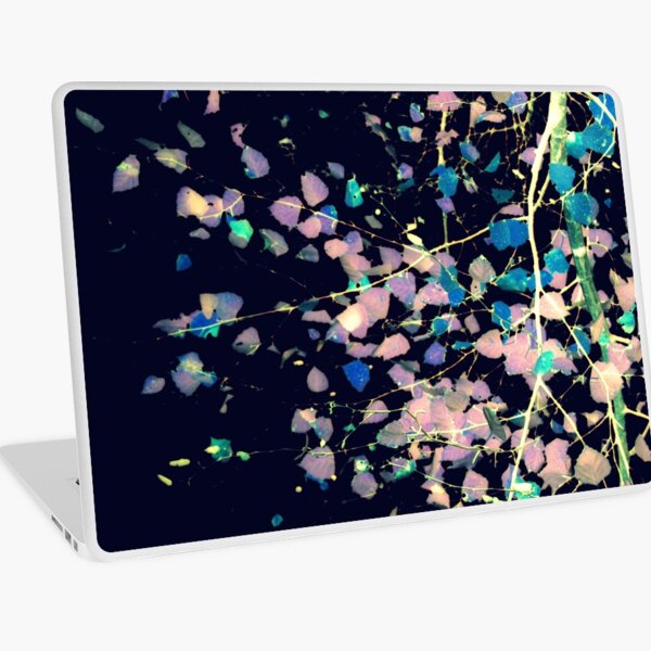 Nature Pattern # 4 - Birch (Blue) Laptop Skin