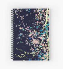 Nature Pattern # 4 - Birch (Blue) Spiral Notebook