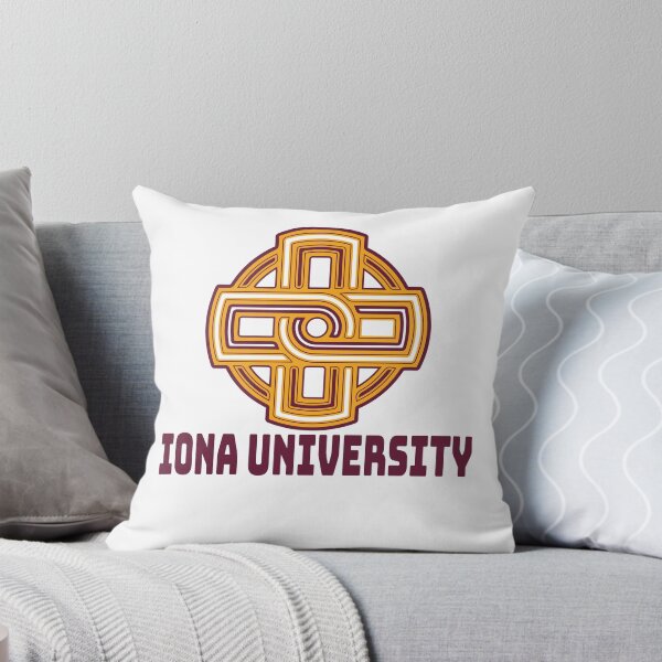 Item preview, IONA COLLEGE UNIVERSITY CELTIC CROSS MAROON AND GOLD designed and sold by mdb-designs.