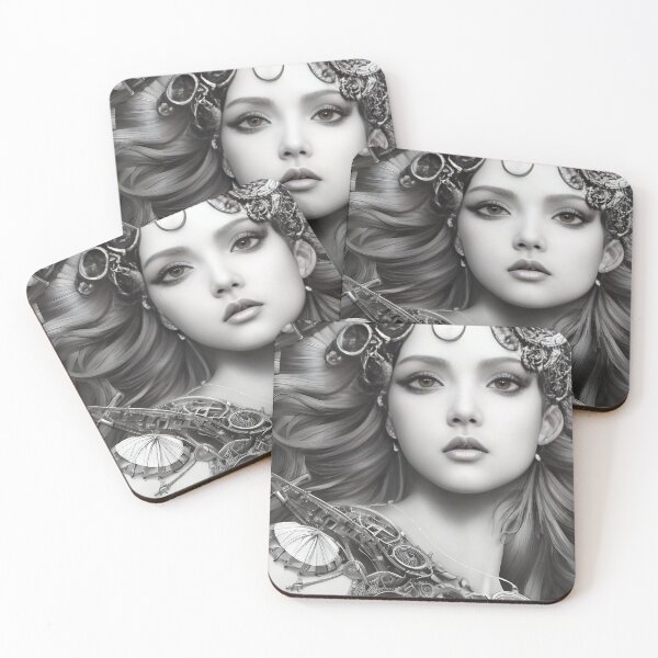 Item preview, Anna Steampunk Girl Portrait  designed and sold by Kamiri.