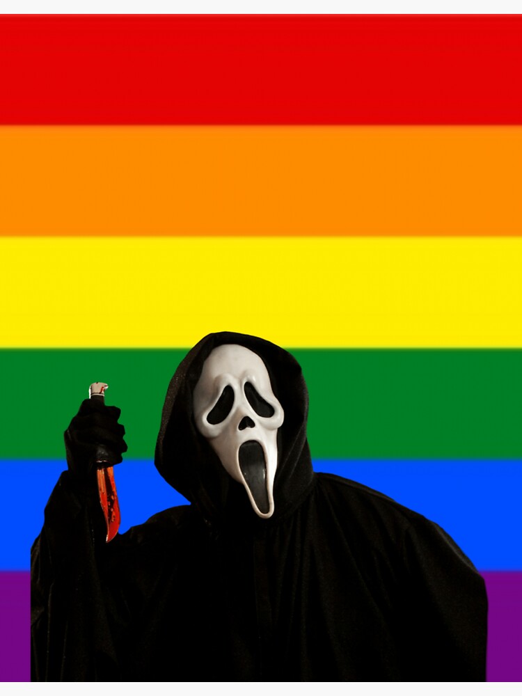 Scream Ghostface Pride - Ghostface Lives