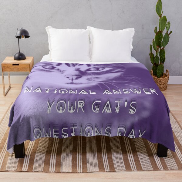 Item preview, National Answer Your Cat's Questions Day – January 22, 2023 designed and sold by India2022.