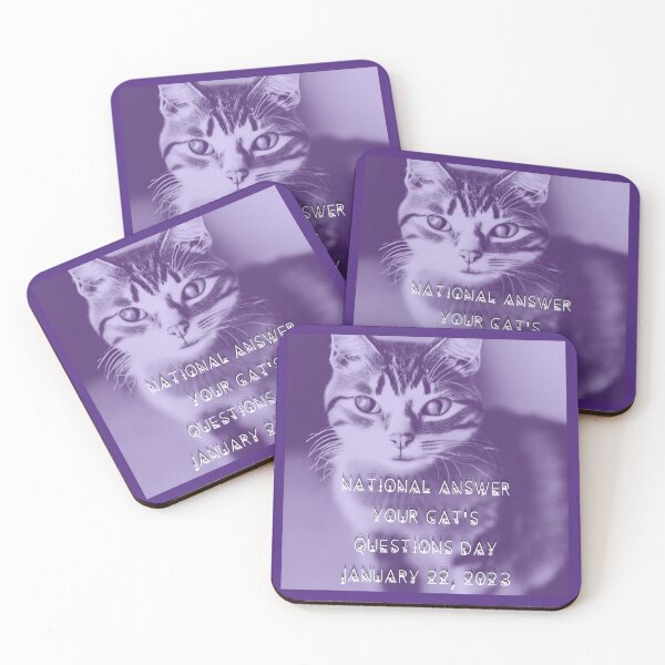 Item preview, National Answer Your Cat's Questions Day – January 22, 2023 designed and sold by India2022.