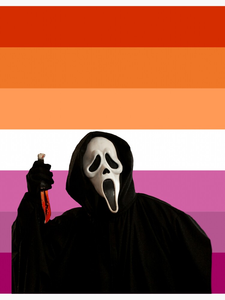 Scream Ghostface Pride - Ghostface Lives