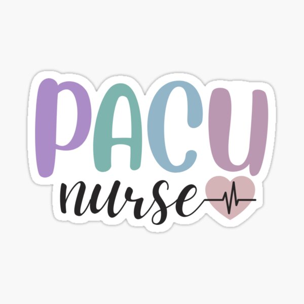  PACU Nurse Badge Reel, Post Anesthesia Care Unit Badge