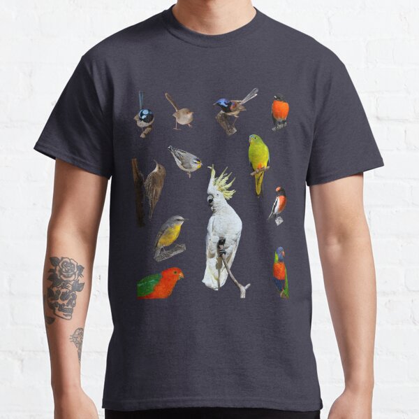 Australian Woodland Birds 5 Classic T-Shirt
