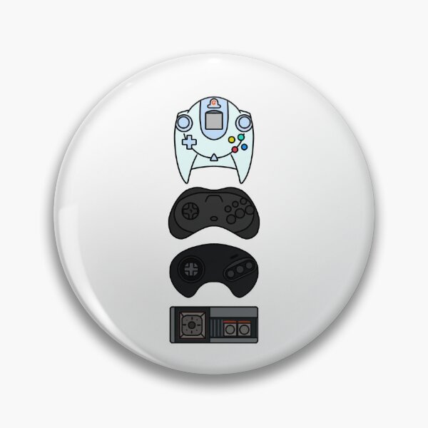 Item preview, Sega controllers designed and sold by BatsyBatsThyme.