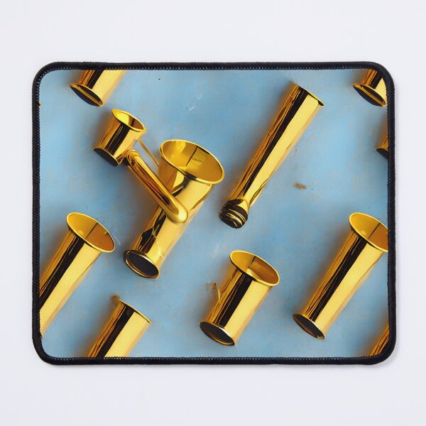 Item preview, Brass Trumpet Tubes - Seamless Pattern designed and sold by Chubuter.
