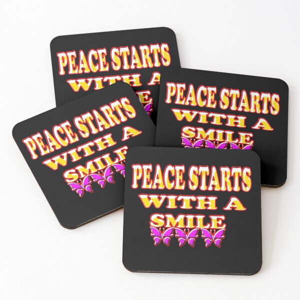 Item preview, Peace Starts With A Smile designed and sold by Angelle55.