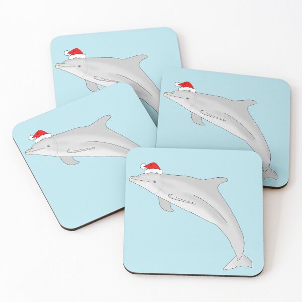 Item preview, Aleta Dolphin Santa Hat  designed and sold by tidaldreams.