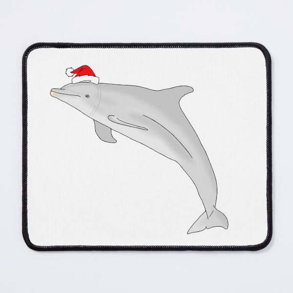 Item preview, Aleta Dolphin Santa Hat designed and sold by tidaldreams.