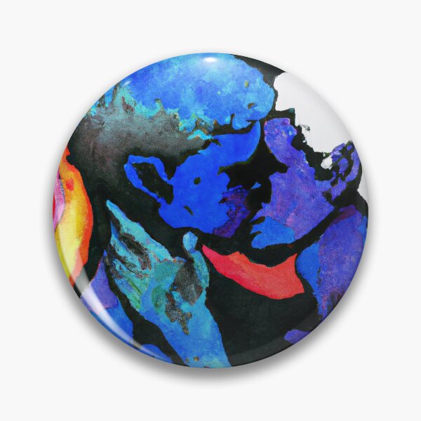 Item preview, The Kiss - Blue designed and sold by InkworksCA.
