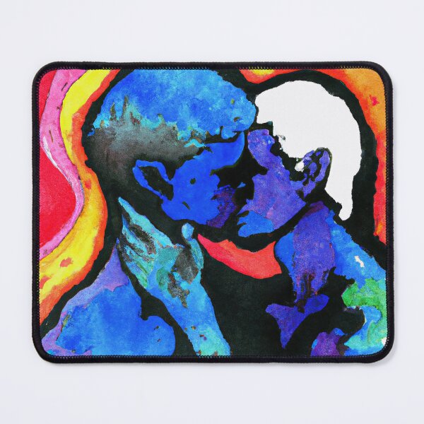 Item preview, The Kiss - Blue designed and sold by InkworksCA.