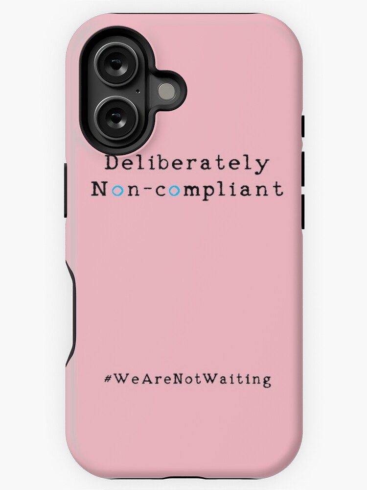 Thumbnail 1 of 4, iPhone Case, Deliberately non-compliant - pink phone designed and sold by DavidBurren.