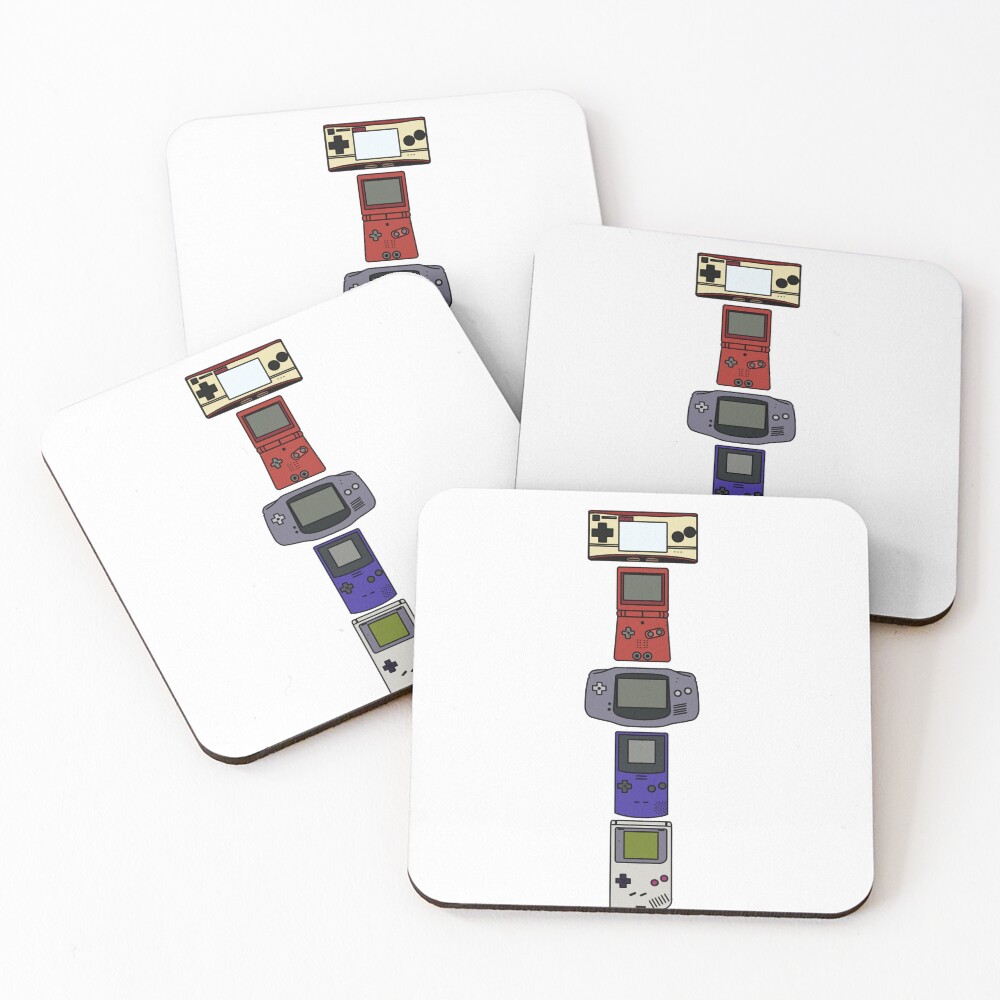 Item preview, Coasters (Set of 4) designed and sold by BatsyBatsThyme.
