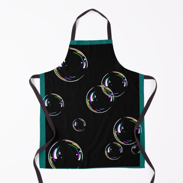 Item preview, Realistic Bubbles Teal Border designed and sold by blejsart.