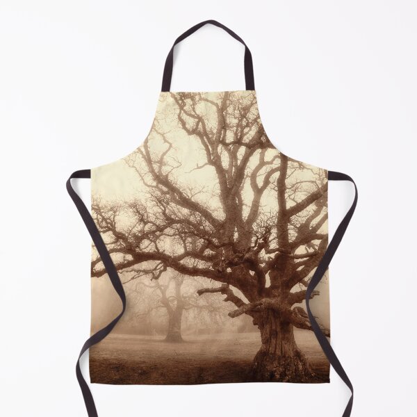 Item preview, Mighty Old Oak in fog by heidiannemorris © designed and sold by FOLK ART FUSION by heidiannemorris.