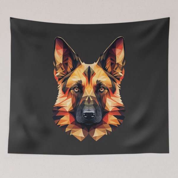 Item preview, Copy of German Shepherd Portrait K9 designed and sold by Bondoboxy.