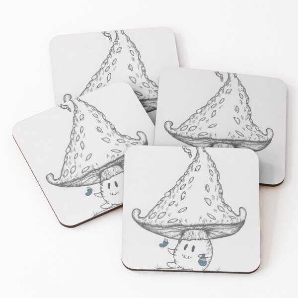 Item preview, Mushroom and the butterfly designed and sold by Ink-Born-Beasts.