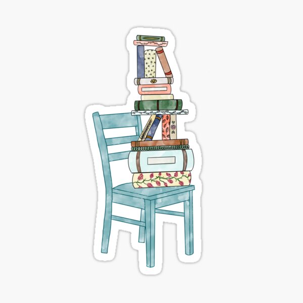 The Stack of Books Sticker