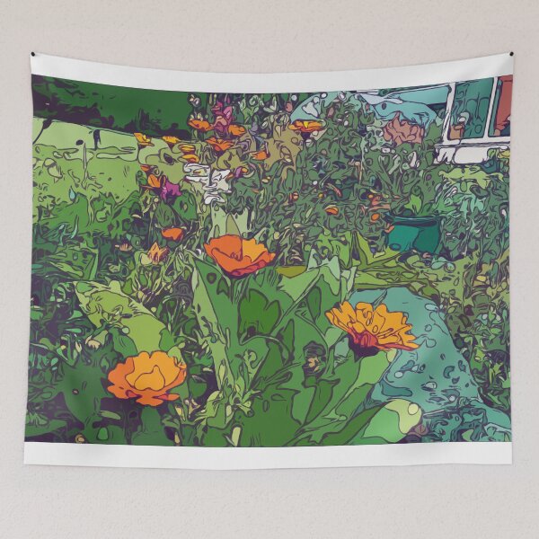 Item preview, Summer Garden designed and sold by PurpleSandpiper.