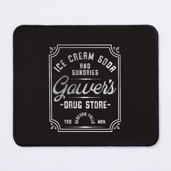 Item preview, It's a wonderful life, Mr. Gower's Drug Store, Christmas Design for Classic Holiday Movies designed and sold by SleeplessLady.