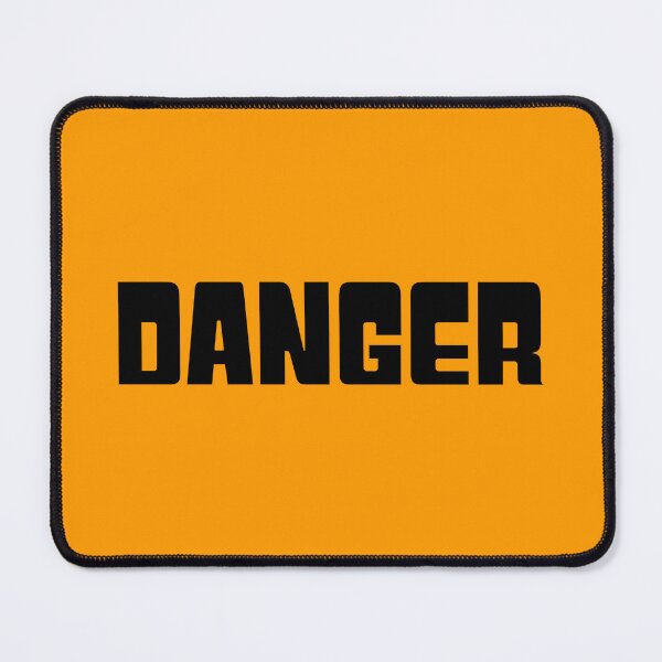 Item preview, "DANGER" written in big bold letters designed and sold by BunchOfWords.
