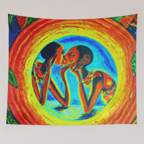 Item preview, The Kiss - No Boundaries  designed and sold by InkworksCA.