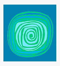 Ocean Swirl Photographic Print