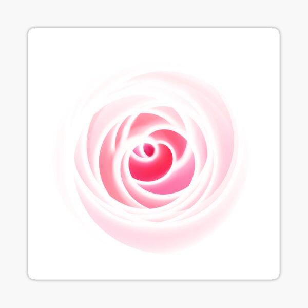 Rosenblüte rosa Sticker