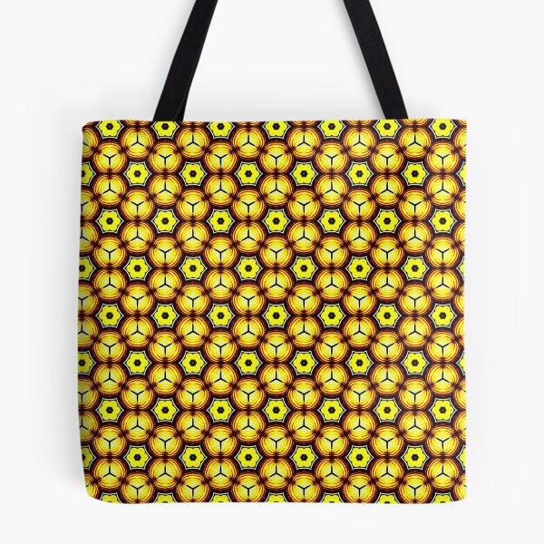Item preview, Vibrant Yellow Burgundy and Blue Honeycomb Seamless Pattern designed and sold by protegra.