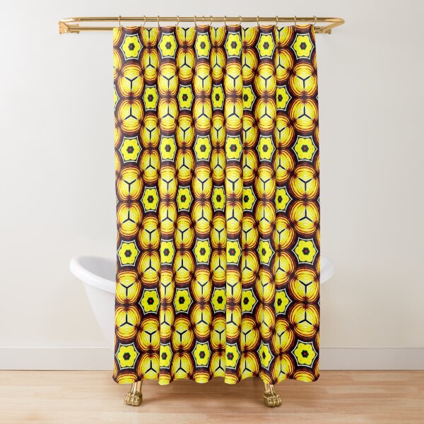 Item preview, Vibrant Yellow Burgundy and Blue Honeycomb Seamless Pattern designed and sold by protegra.