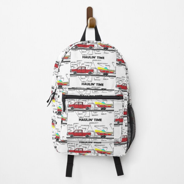 Item preview, Haulin' Time, Red Truck Hauling a Boat designed and sold by RebekahLDesigns.