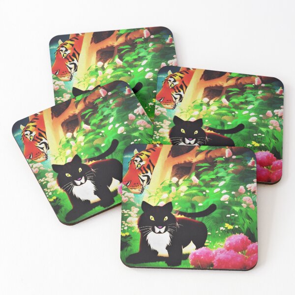 Item preview, Clash!!!Cat and Tiger garden. designed and sold by DEKA777.