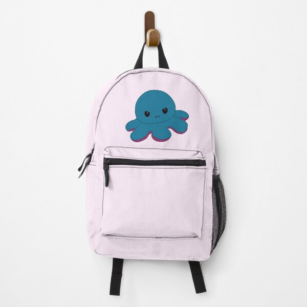 Item preview, Angry Blue Moody Reversible Octopus designed and sold by ShopBabyFace.