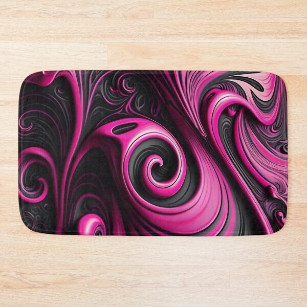 Item preview, Black and Pink Trippy Hydrodip Pattern designed and sold by MythicPrompts.