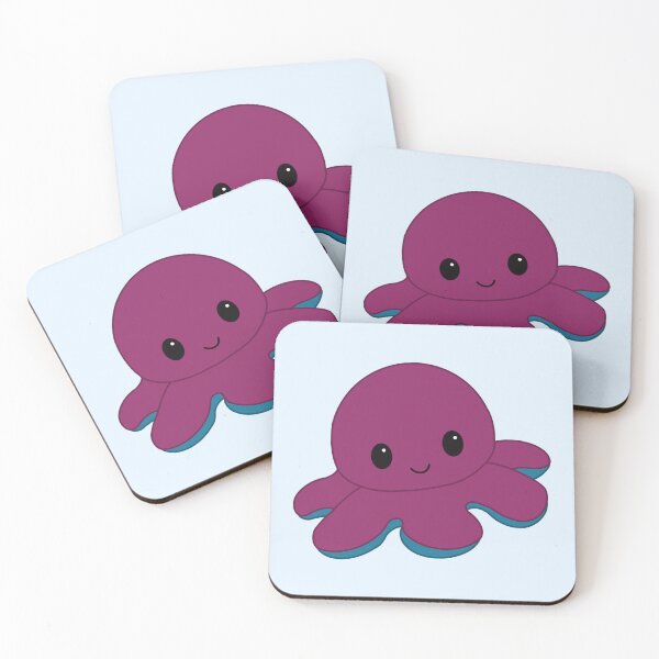 Item preview, Happy Purple Moody Reversible Octopus designed and sold by ShopBabyFace.