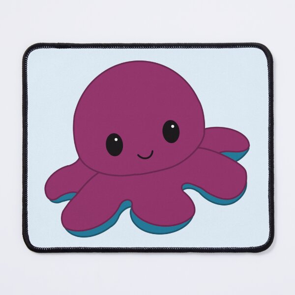 Item preview, Happy Purple Moody Reversible Octopus designed and sold by ShopBabyFace.