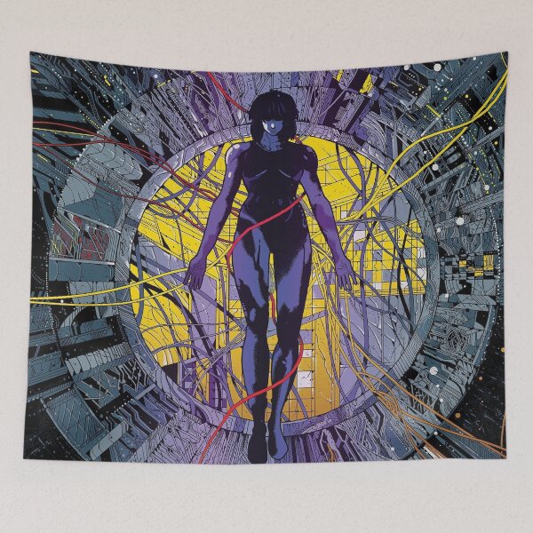 Item preview, Ghost In The Shell Limited Edition poster designed and sold by valenciahackman.