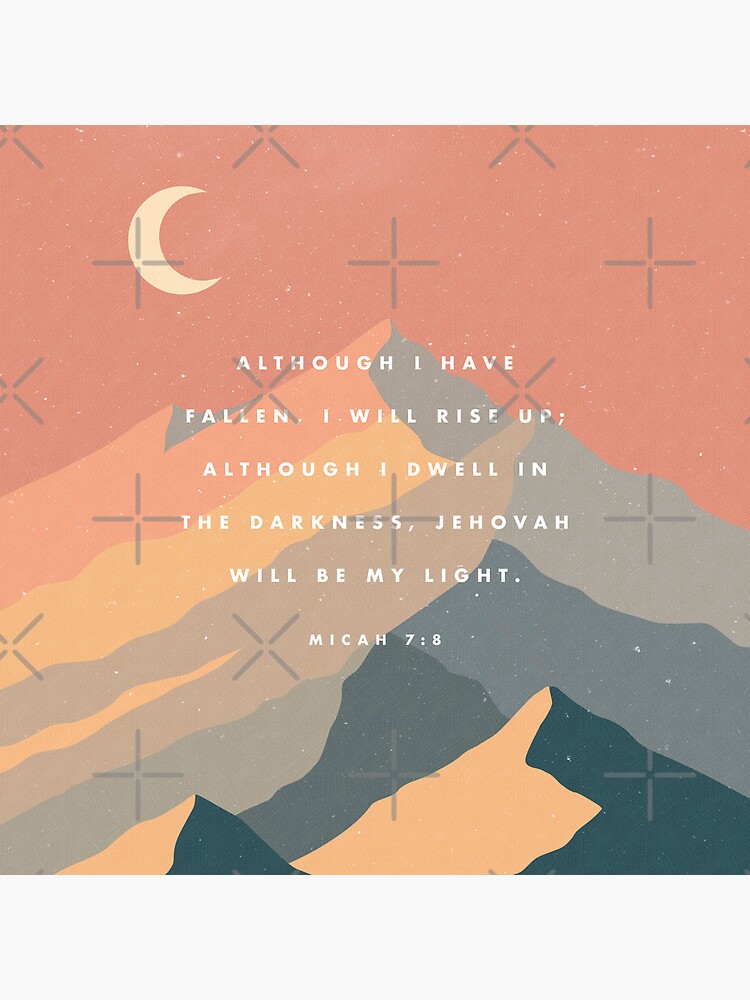 Micah 7:8 by JenielsonDesign