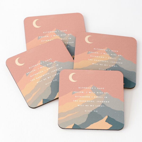 Item preview, Micah 7:8 designed and sold by Paper Bee Gift Shop.