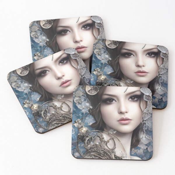 Item preview, Allegra Steampunk Girl Portrait  designed and sold by Kamiri.