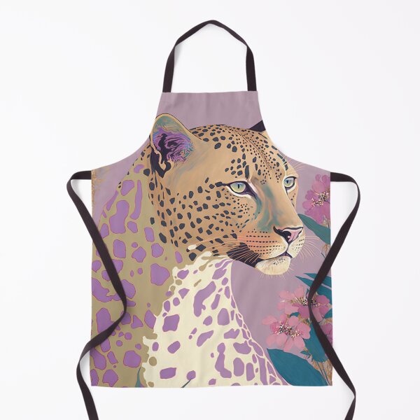 Item preview, Whimsical Boho Floral Leopard designed and sold by nicolelilyart.